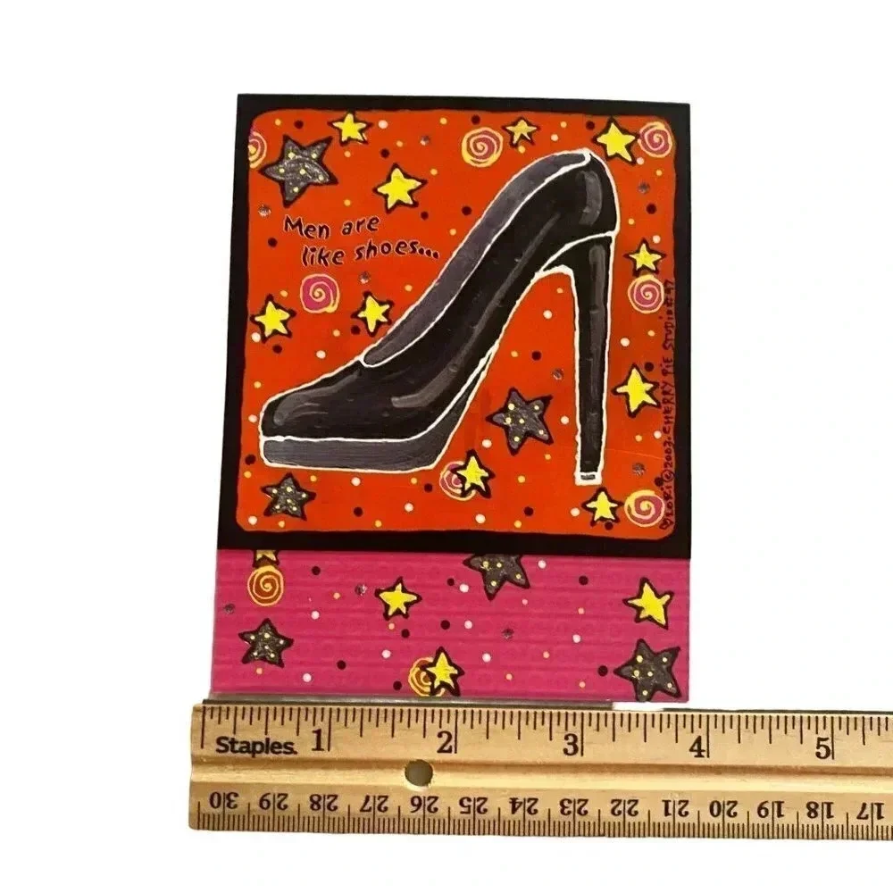 FRIENDS High Heels Vintage 6/pk Leanin'‎ Tree Greeting Cards Lori Wiseman NIP